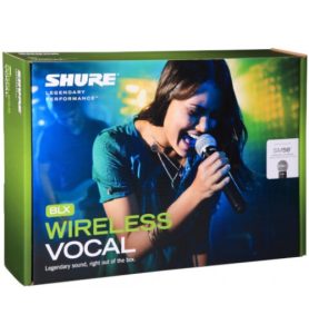 MICROFONO INALAMBRICO DE MANO SHURE - BLX24/SM58