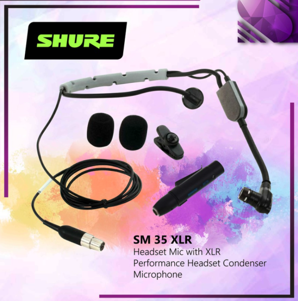 MICROFONO DE DIADEMA SHURE SM35 XLR - Imagen 4