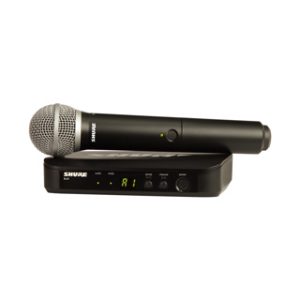 SHURE BLX24/PG58-J11 Sistema inalámbrico con micrófono de mano para voz