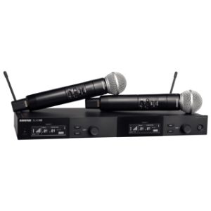 SHURE SLXD24D/SM58-G58 Sistema inalambrico digital doble con dos transmisores de mano capsula SM58